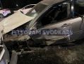 Во Владивостоке в районе Второй речки Honda Accord, за рулем которой находились предположительно несовершеннолетние, спровоцировала массовое ДТП — после этого водитель и пассажиры скрылись с места происшествия