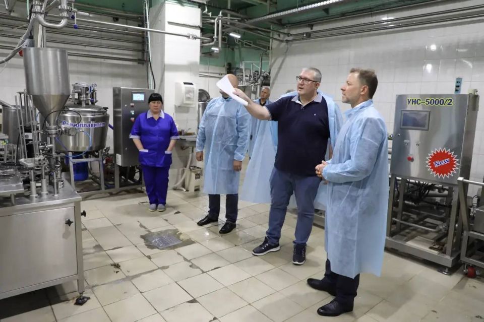 Побывал на предприятии, где делают отличную продукцию - молокозавод «Усадьба» в Чугуевке
