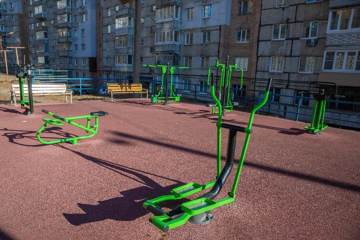 Во Владивостоке возле дома на Аллилуева 2а установят уличные тренажёры