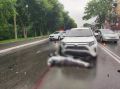 В дежурную часть ГИБДД по Находке поступило сообщение о ДТП в районе дома № 8 на Находкинском проспекте