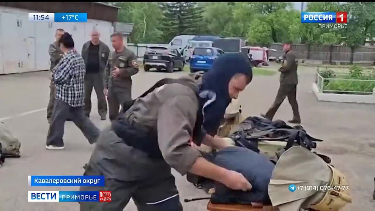 В Кавалерово прошли соревнования на звание лучшей газодымозащитной службы
