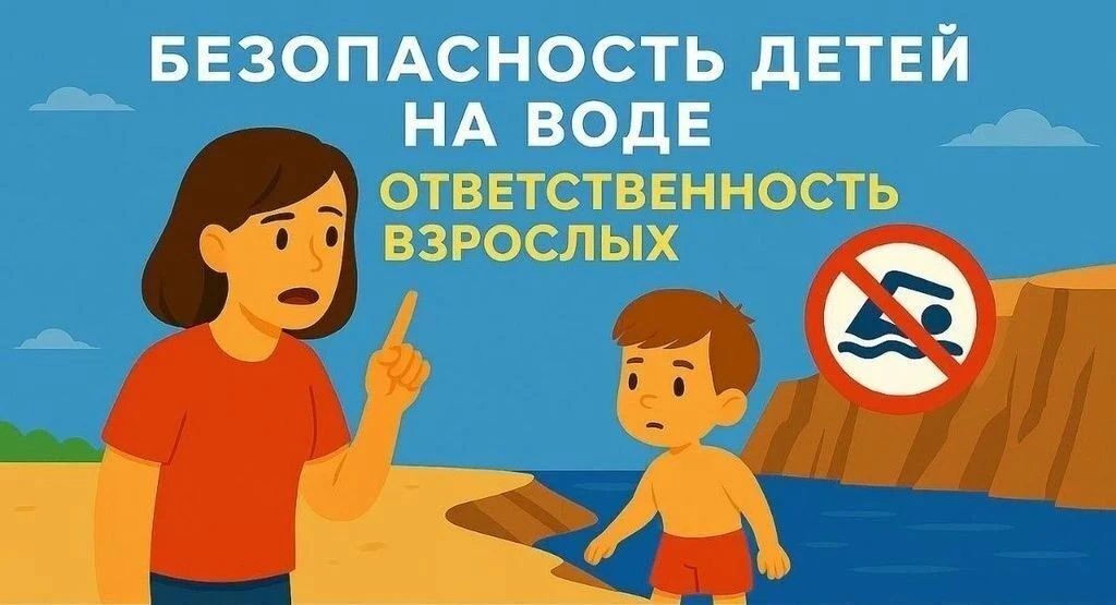 БЕЗОПАСНОСТЬ ДЕТЕЙ НА ВОДЕ!