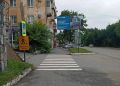 Знак для самокатчиков и велосипедистов заработал в центре Находки