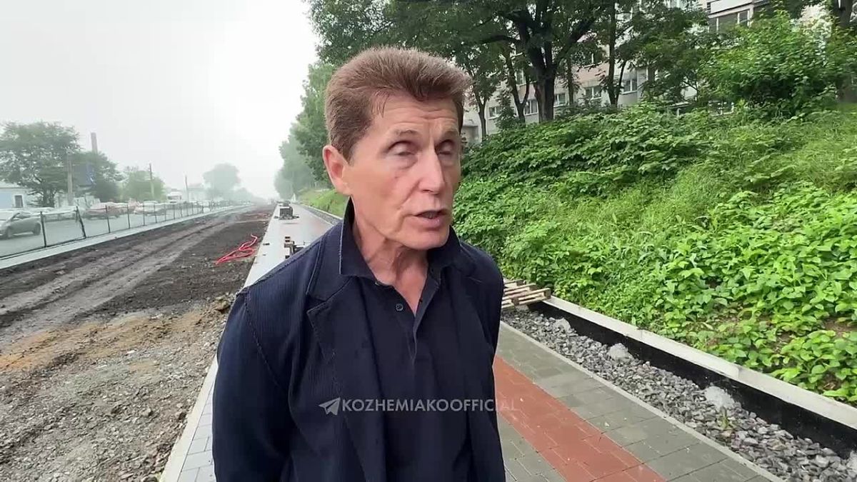Олег Кожемяко: Еще одно благоустроенное место для прогулок появится во Владивостоке уже в конце лета