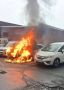 Во Владивостоке сгорел Toyota Prius