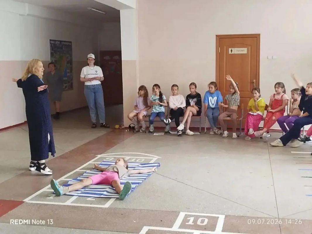 В детских лагерях Приморья прошли уроки безопасности В детских лагерях Приморья прошли уроки безопасности