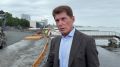 Ещё один участок прогулочной зоны у спорткомплекса «Олимпиец» откроется для жителей Владивостока уже к концу лета