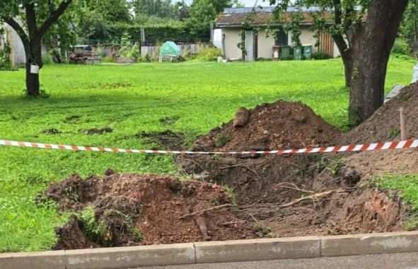 В Валмиере нашли опасный снаряд времен Второй мировой