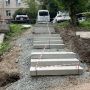 ТОС «Луговая, 39» строит лестницу и ремонтирует подпорную стену