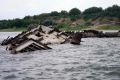 Призрак войны: обмелевший Дунай обнажил нацистский корабль