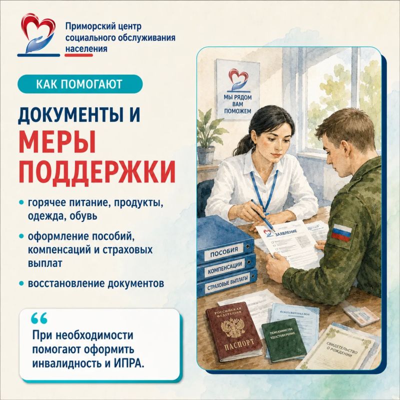 Поддержка участников СВО и их семей — от обращения до решения Поддержка участников СВО и их семей — от обращения до решения