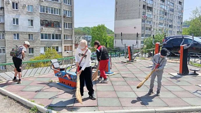 Вместе создаём уют: как ТОСы Находки заботятся о своих дворах Вместе создаём уют: как ТОСы Находки заботятся о своих дворах