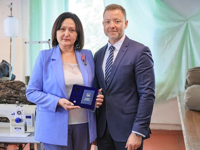 Награды за труд и поддержку приморских бойцов
