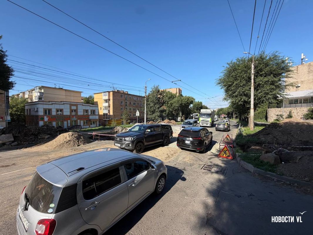 Во ВПЭС сообщили, что улицу Русскую открыли в 8:30 Во ВПЭС сообщили, что улицу Русскую открыли в 8:30