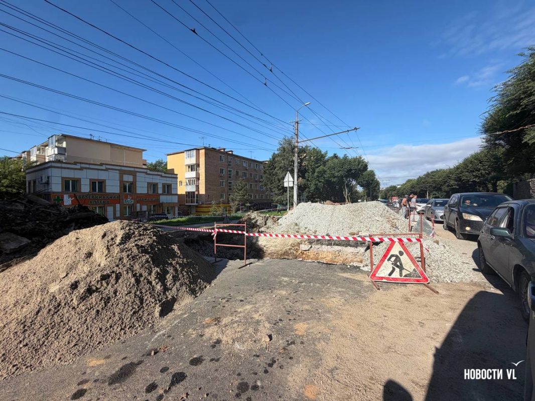 Во ВПЭС сообщили, что улицу Русскую открыли в 8:30 Во ВПЭС сообщили, что улицу Русскую открыли в 8:30