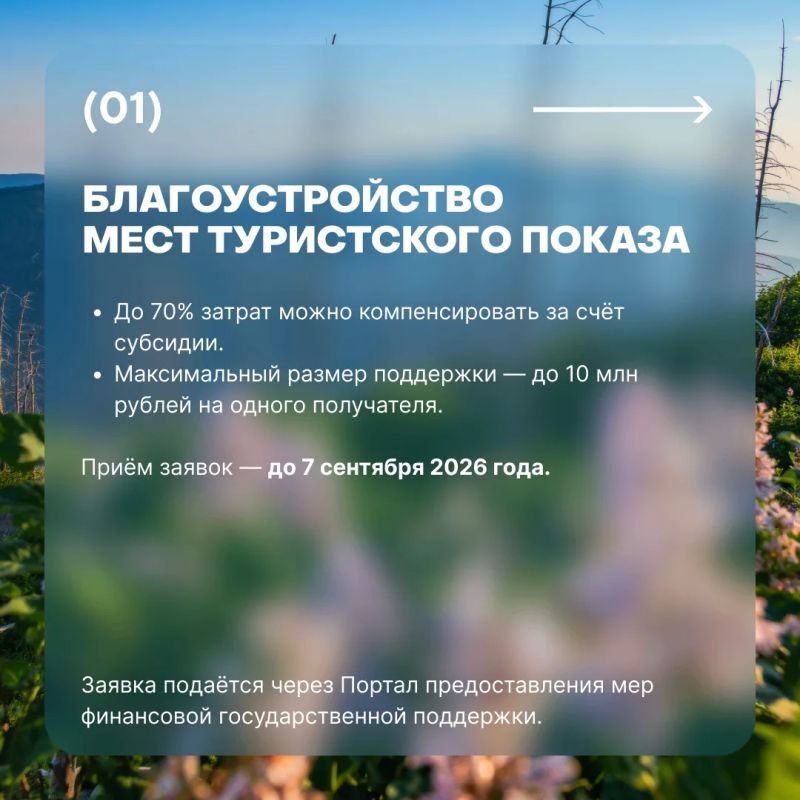 Субсидии для турбизнеса Приморья: открыты отборы Субсидии для турбизнеса Приморья: открыты отборы