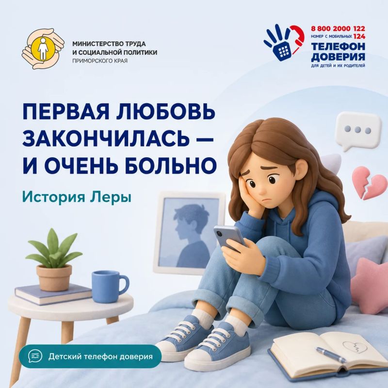 «Первая любовь закончилась — и очень больно»