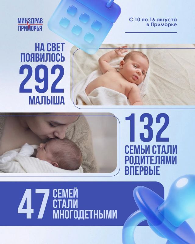 Шесть пар двойняшек родились в Приморье за неделю