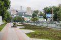 Скамейки вдоль новой аллеи на улице Ивановской во Владивостоке установят этой осенью
