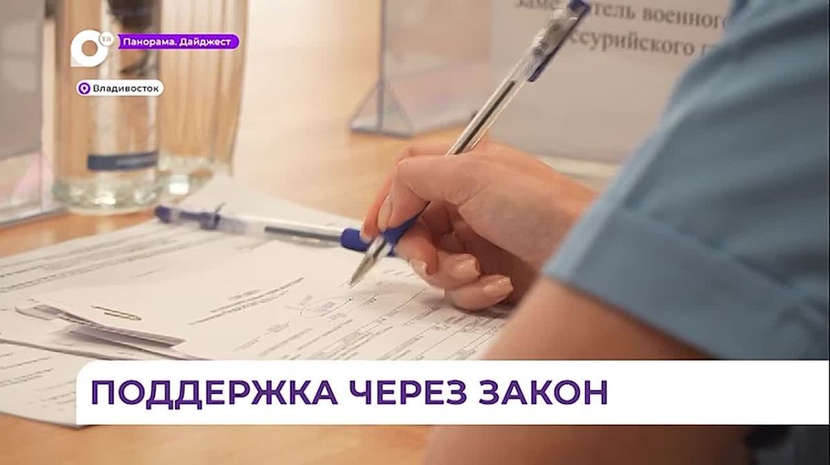 Оперативно реагировать на проблемы участников СВО в Приморье будут через закон