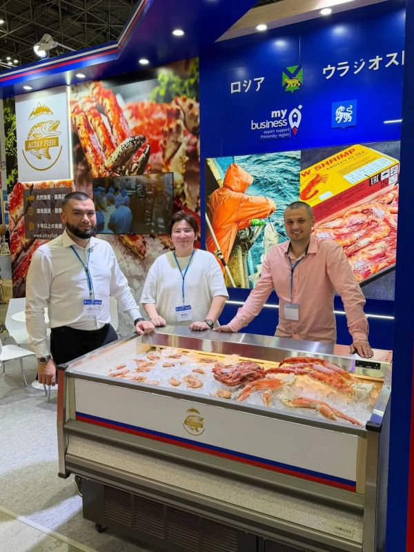 Как прошел первый день главной выставки морепродуктов в Азии! Как прошел первый день главной выставки морепродуктов в Азии!