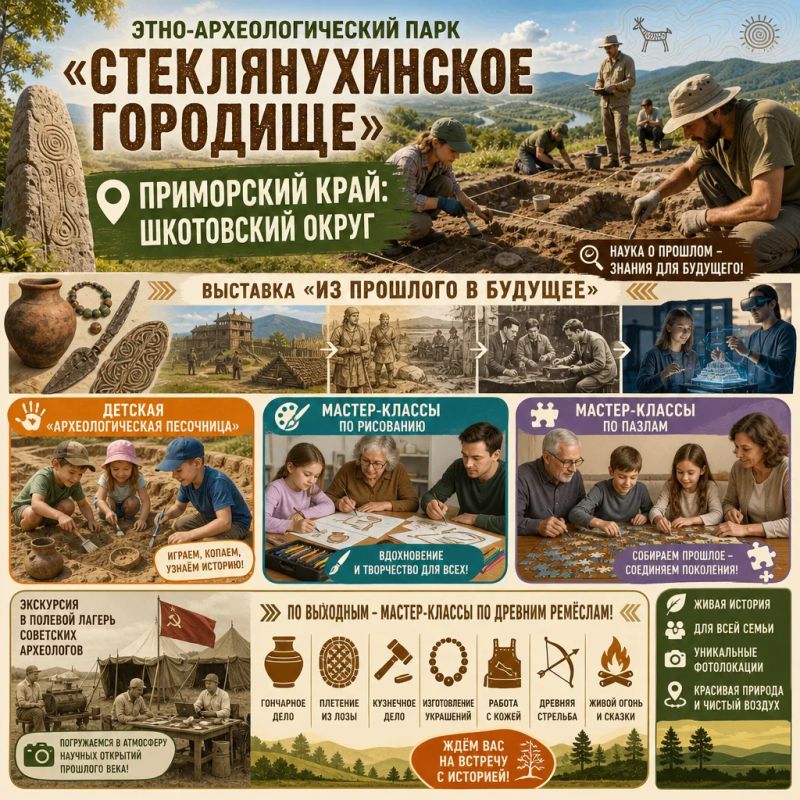 Этно-археологический парк у вас под боком!