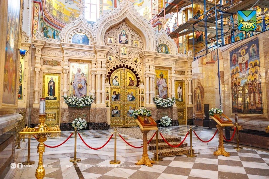 Приморье встретит мощи преподобного Серафима Саровского в Спасо-Преображенском соборе во Владивостоке Приморье встретит мощи преподобного Серафима Саровского в Спасо-Преображенском соборе во Владивостоке