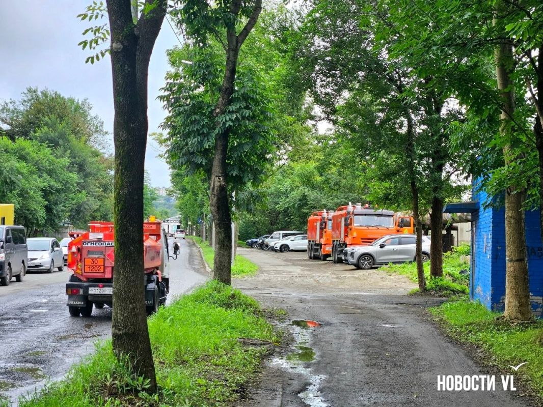 Сегодня на злосчастном размытом участке в районе Фадеева, 30-б горожане заметили спецтехнику и подумали, что начался долгожданный дорожный ремонт Сегодня на злосчастном размытом участке в районе Фадеева, 30-б горожане заметили спецтехнику и подумали, что начался долгожданный дорожный ремонт