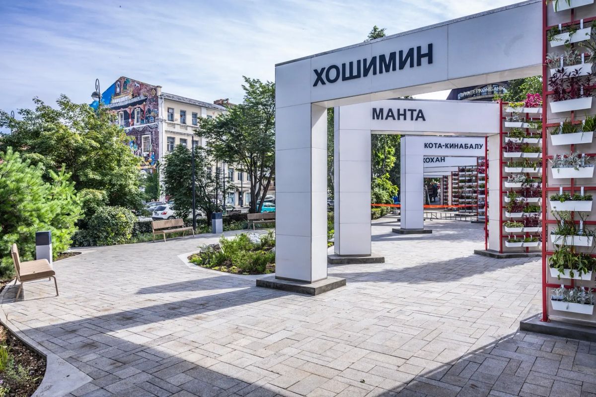 Константин Шестаков: Сквер Городов-побратимов, одно из значимых мест отдыха жителей и гостей Владивостока, обрел новый облик и уже открыт для посещения Константин Шестаков: Сквер Городов-побратимов, одно из значимых мест отдыха жителей и гостей Владивостока, обрел новый облик и уже открыт для посещения