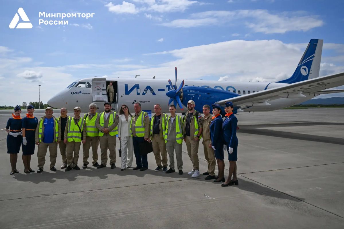 Ил-114-300 продемонстрировал готовность к работе на Дальнем Востоке Ил-114-300 продемонстрировал готовность к работе на Дальнем Востоке