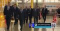 Владимир Путин начал рабочий день во Владивостоке, где посетил судостроительный комплекс "Звезда"