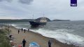 Теплоход "Русский Восток" сорвало с якоря в Амурском заливе Приморского края и отнесло в сторону Токаревского маяка, где он сел на мель, сообщили в пресс-службе Дальневосточной транспортной прокуратуры
