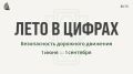 Лето в цифрах: отдел обеспечения безопасности дорожного движения