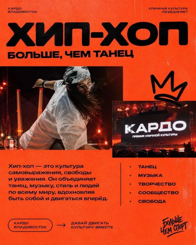 Во Владивостоке состоится главное событие мировой уличной культуры – гранд-финал «КАРДО»