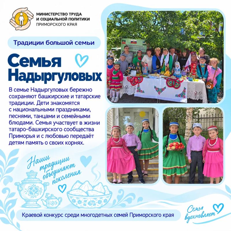 Начинаем народное голосование конкурса «Традиции большой семьи»! Начинаем народное голосование конкурса «Традиции большой семьи»!