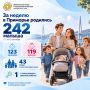 От первого до девятого: за неделю в Приморье родились 242 малыша