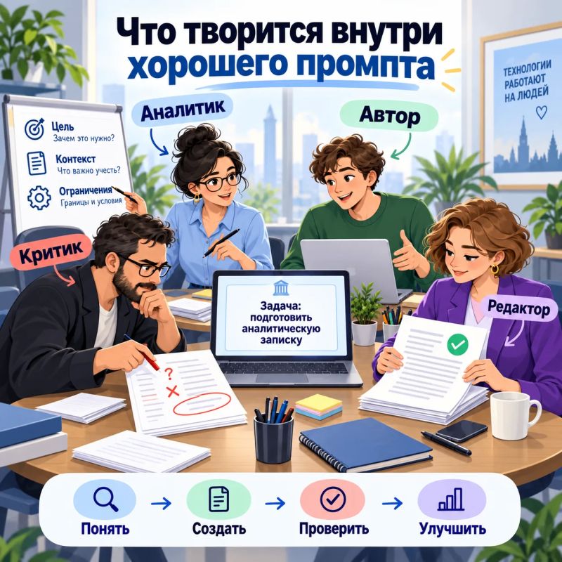 Один промпт — целое совещание?