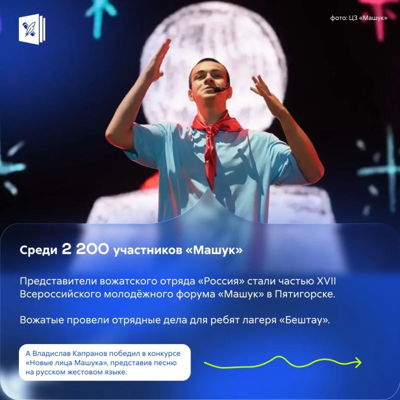 От Владивостока до Пятигорска, от Калуги до Абхазии — таким получился август у вожатского отряда «Россия»! От Владивостока до Пятигорска, от Калуги до Абхазии — таким получился август у вожатского отряда «Россия»!