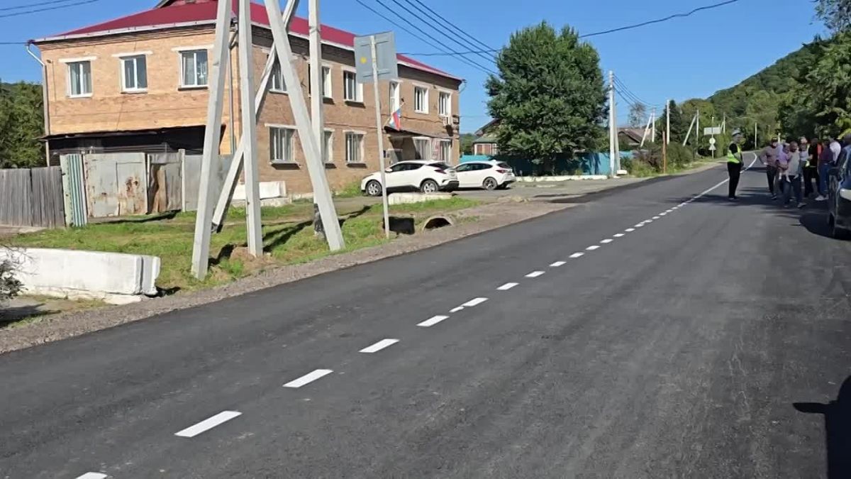 Еще одну улицу в Шкотовском округе Приморья преобразил нацпроект