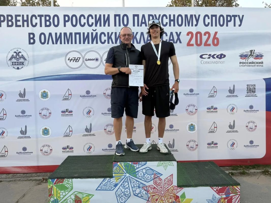 Ярослав Ольховский — победитель Первенства России по парусному спорту! Ярослав Ольховский — победитель Первенства России по парусному спорту!