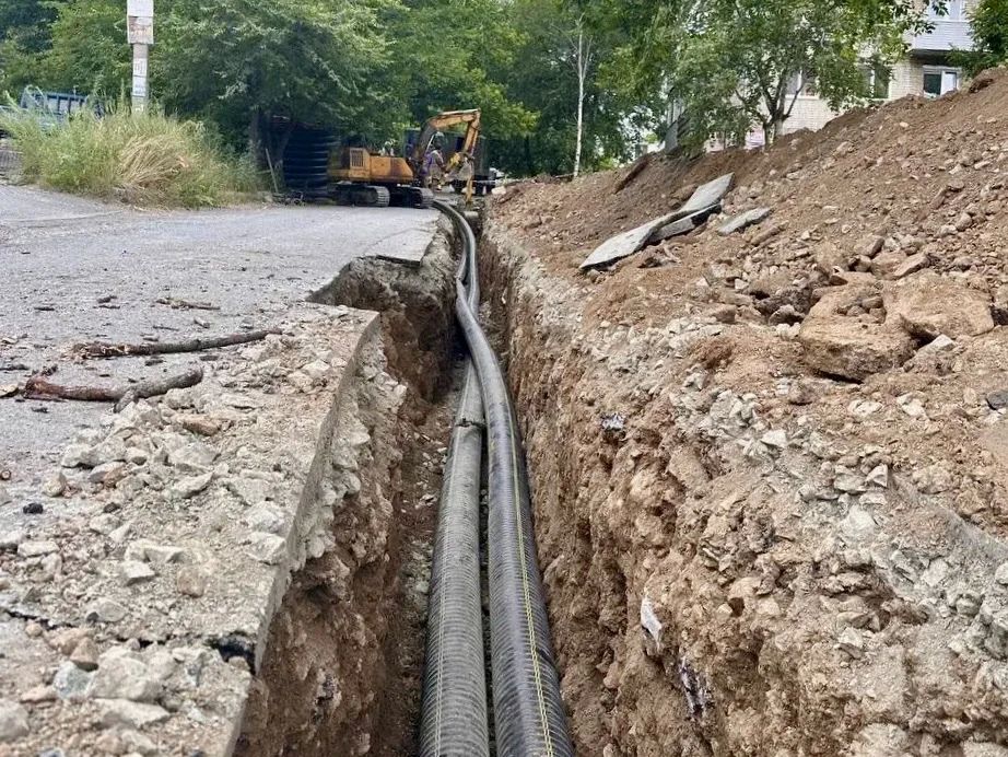 В Находкинском городском округе в межотопительный период Примтеплоэнерго заменено свыше шести километров тепловых сетей В Находкинском городском округе в межотопительный период Примтеплоэнерго заменено свыше шести километров тепловых сетей