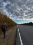 Семейная пара, совершающая пеший марафон из Москвы во Владивосток, вышла на финишную прямую — до конца маршрута им осталось около 3 тыс