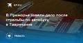 В Приморье возбуждено уголовное дело после стрельбы по автобусу