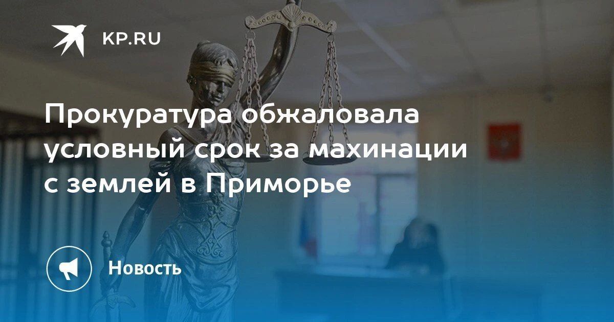 Скандал с землей во Владивостоке: прокуратура обжаловала условный срок