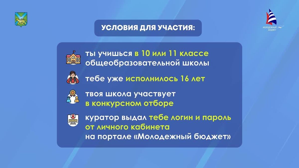 «Молодёжный бюджет» уже принимает заявки!