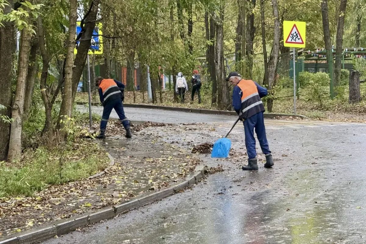 «Содержание городских территорий» работает в любую погоду! «Содержание городских территорий» работает в любую погоду!