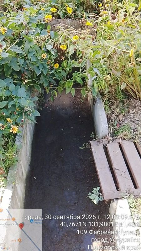 Ливневки и водоотводные каналы Уссурийска приводят в порядок Ливневки и водоотводные каналы Уссурийска приводят в порядок