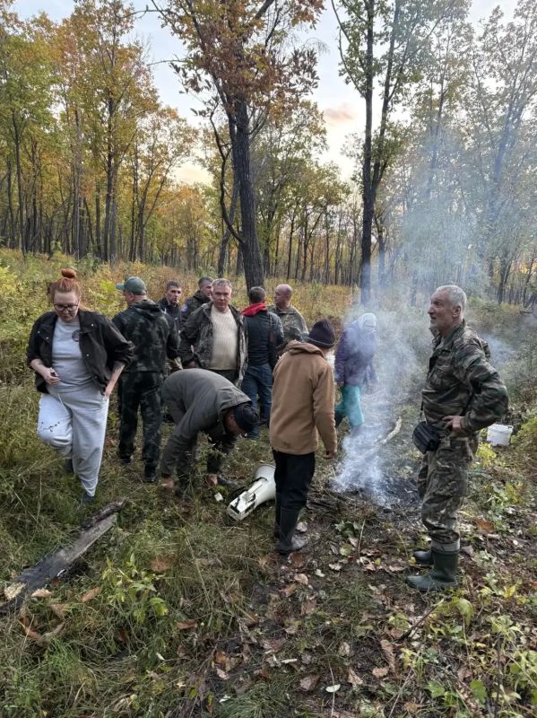 Квадрокоптер помог найти заблудившихся грибников Квадрокоптер помог найти заблудившихся грибников