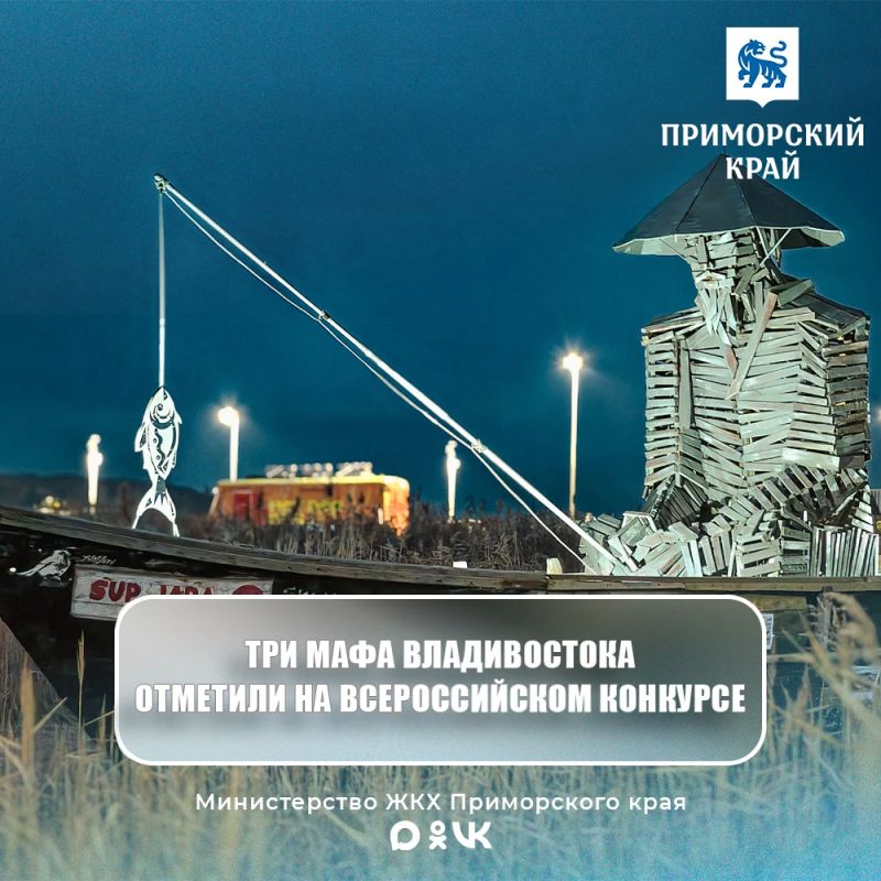 Владивосток получил сразу три награды Всероссийского конкурса «Лучший нетиповой МАФ»