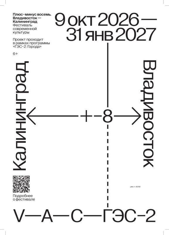 «Плюс-минус восемь. Владивосток-Калининград»: фестиваль начинается 9 октября